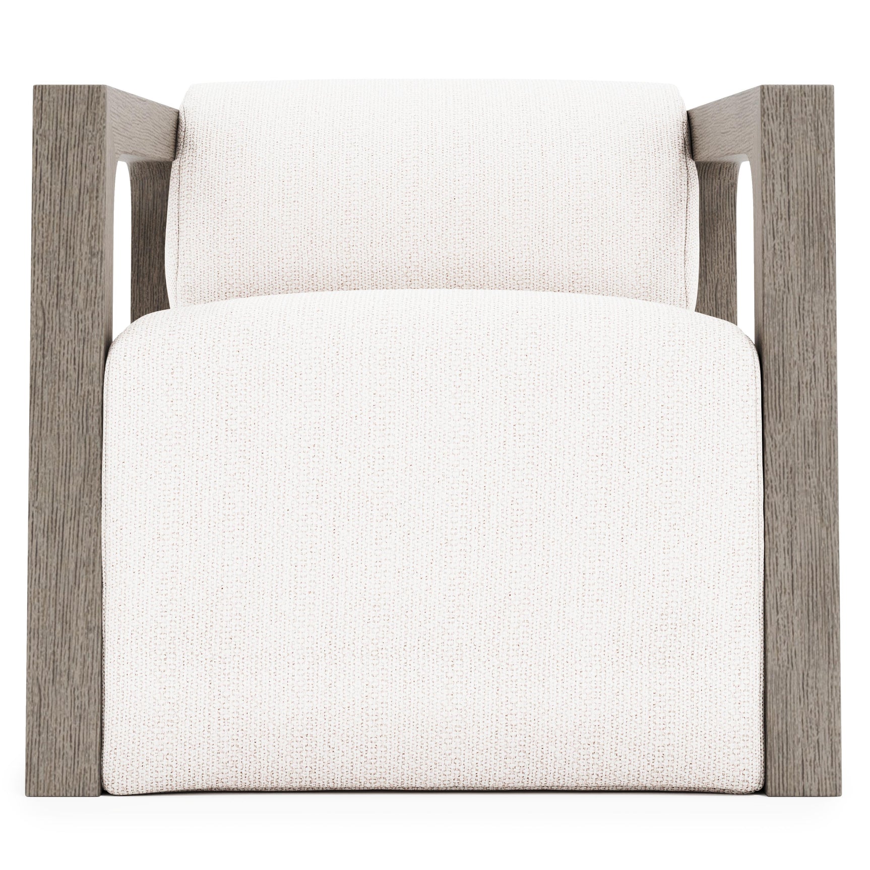 Leilani Weathered Teak Outdoor Swivel Chair