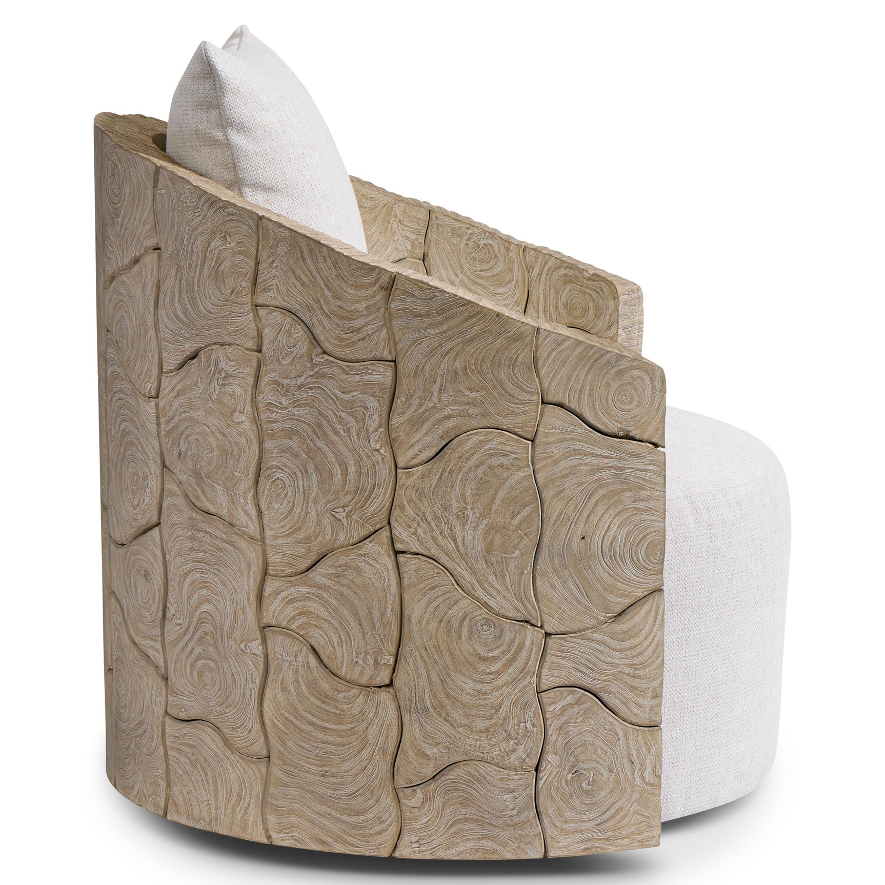 Calypso Sea Oat Outdoor Swivel Chair