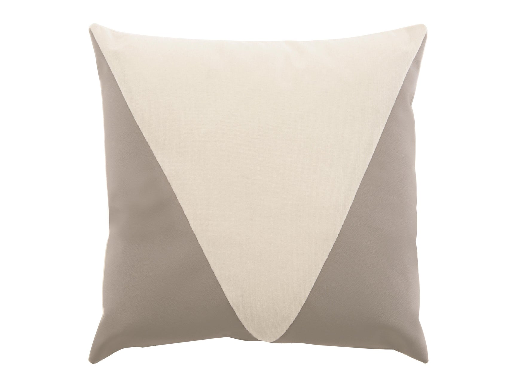 Bernhardt Cream/Grey Outdoor Throw Pillow - Ornate Home