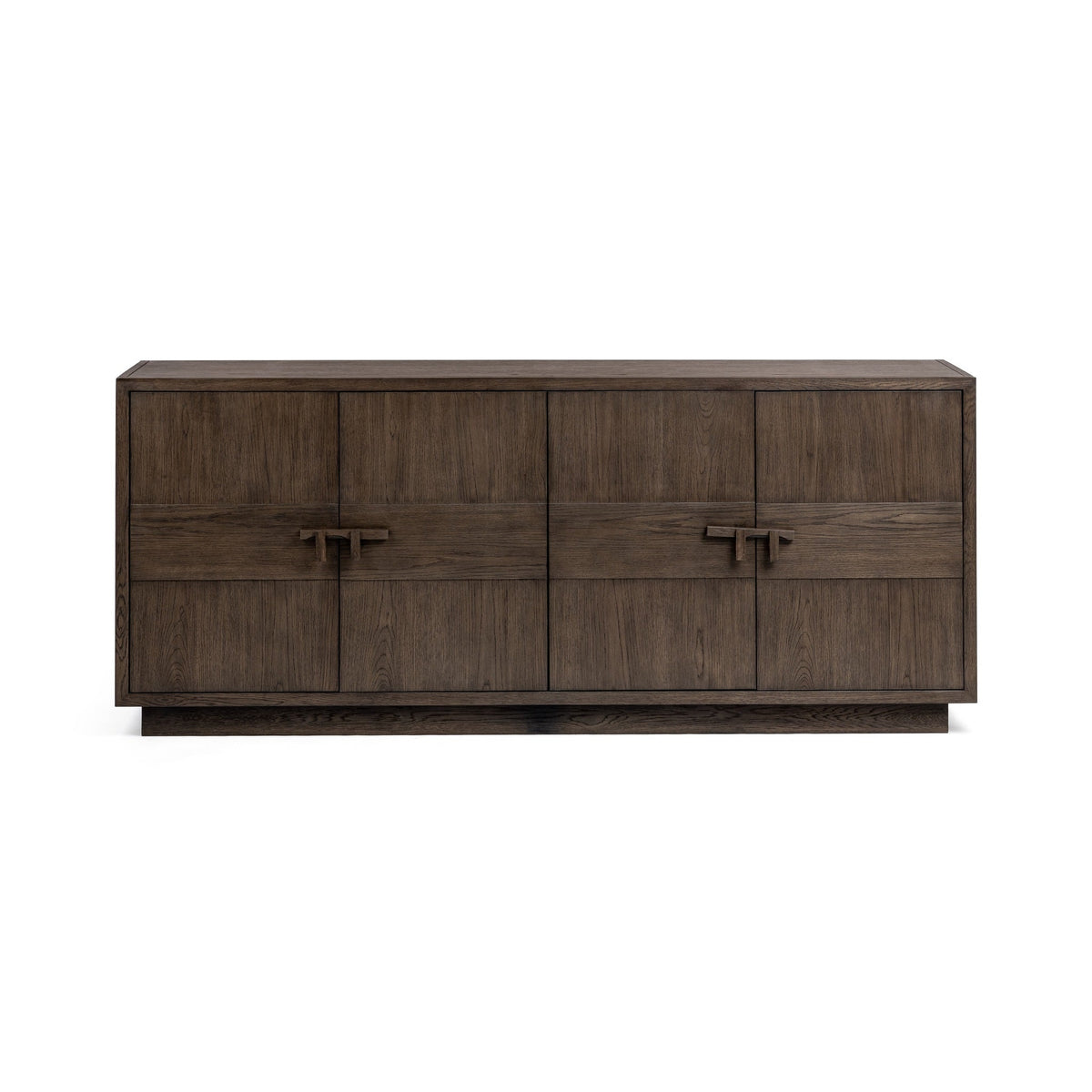 Oakridge Havana Brown 4-Door Cabinet