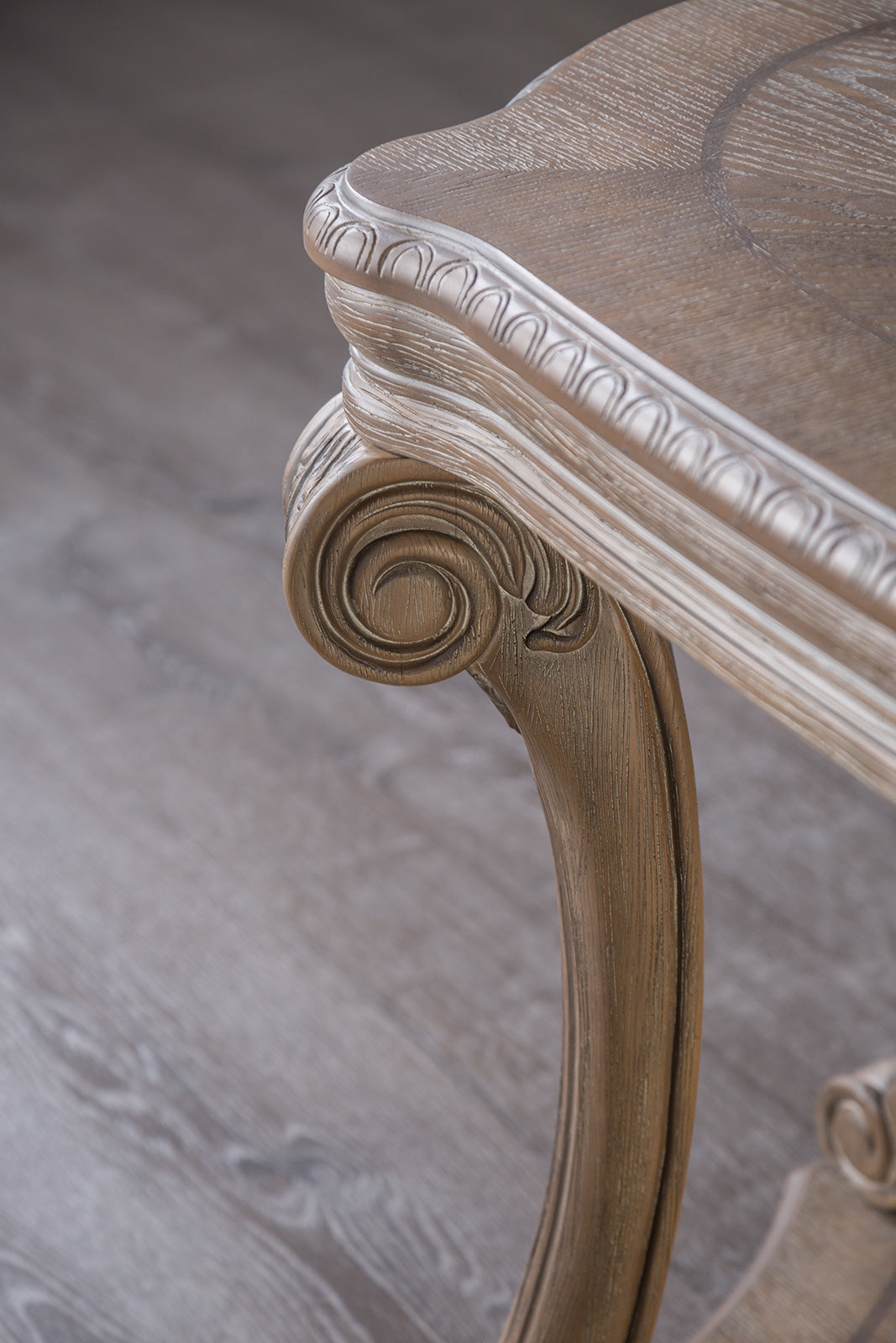 Oakway Weathered Oak End Table - Ornate Home