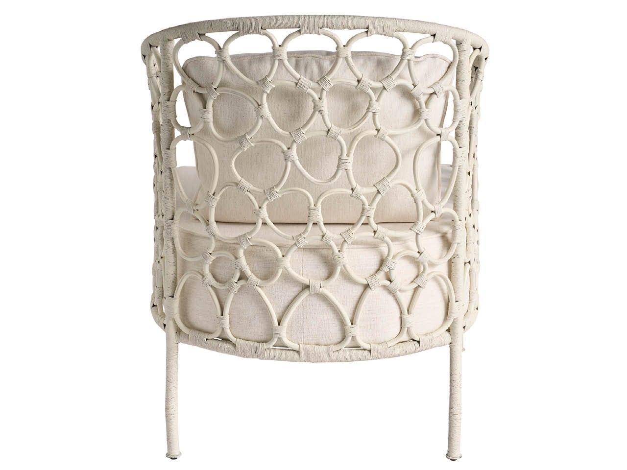 Oasis Nomad Snow/Pebble Accent Chair - Ornate Home