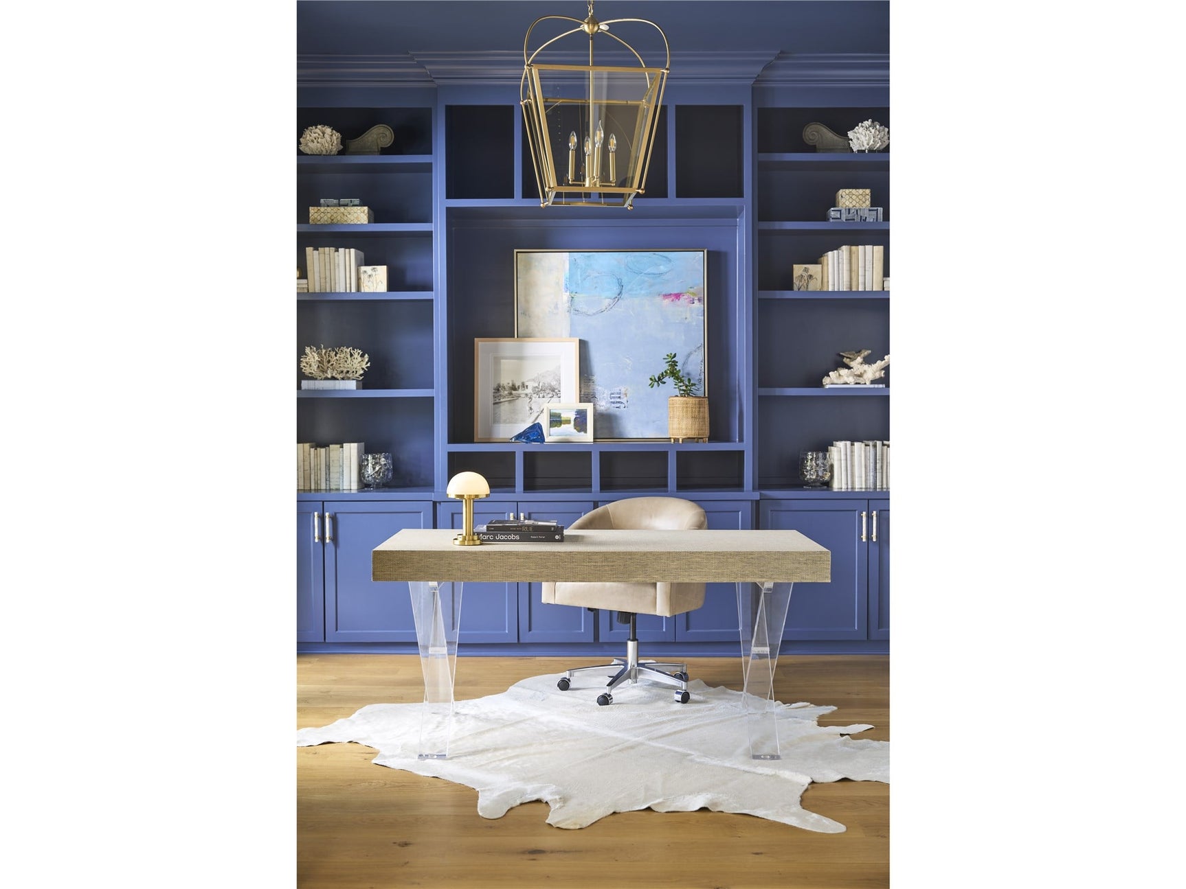 Oasis Seascape/Acrylic- Writing Desk - Ornate Home
