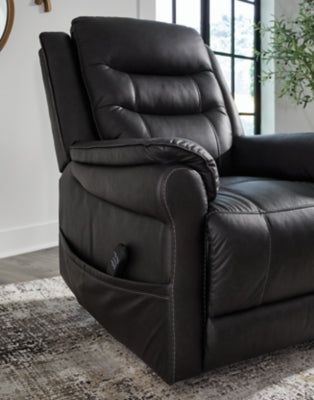 Oatman Carbon Power Lift Recliner (Online Special Price) - Ornate Home