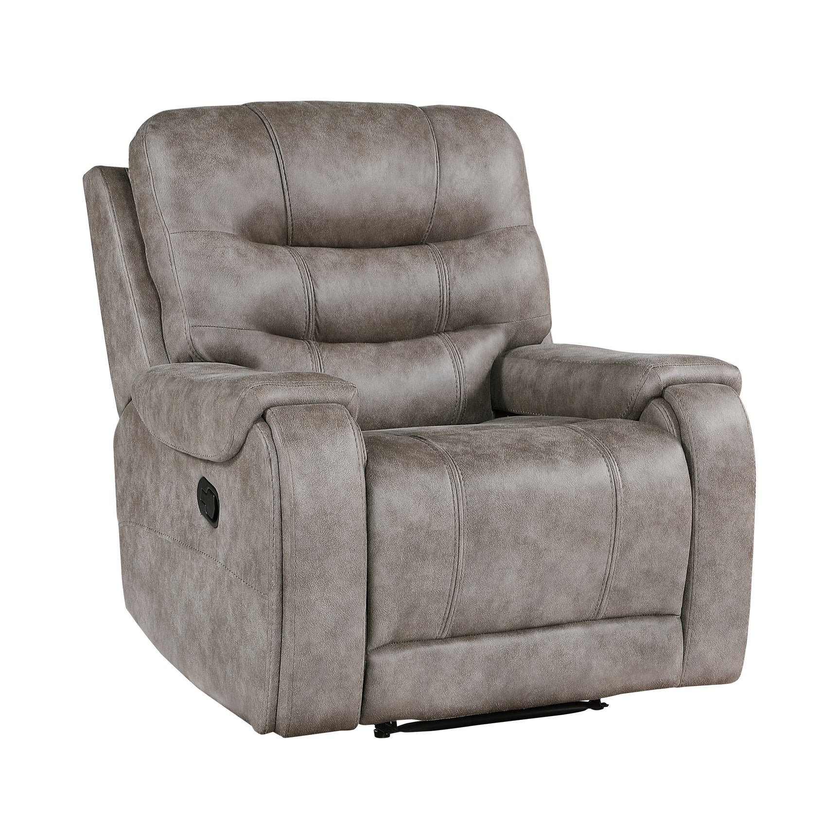 Oberon Brown Reclining Chair - Ornate Home