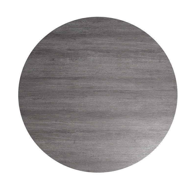 Oberto Gray Round Dining Table - Ornate Home