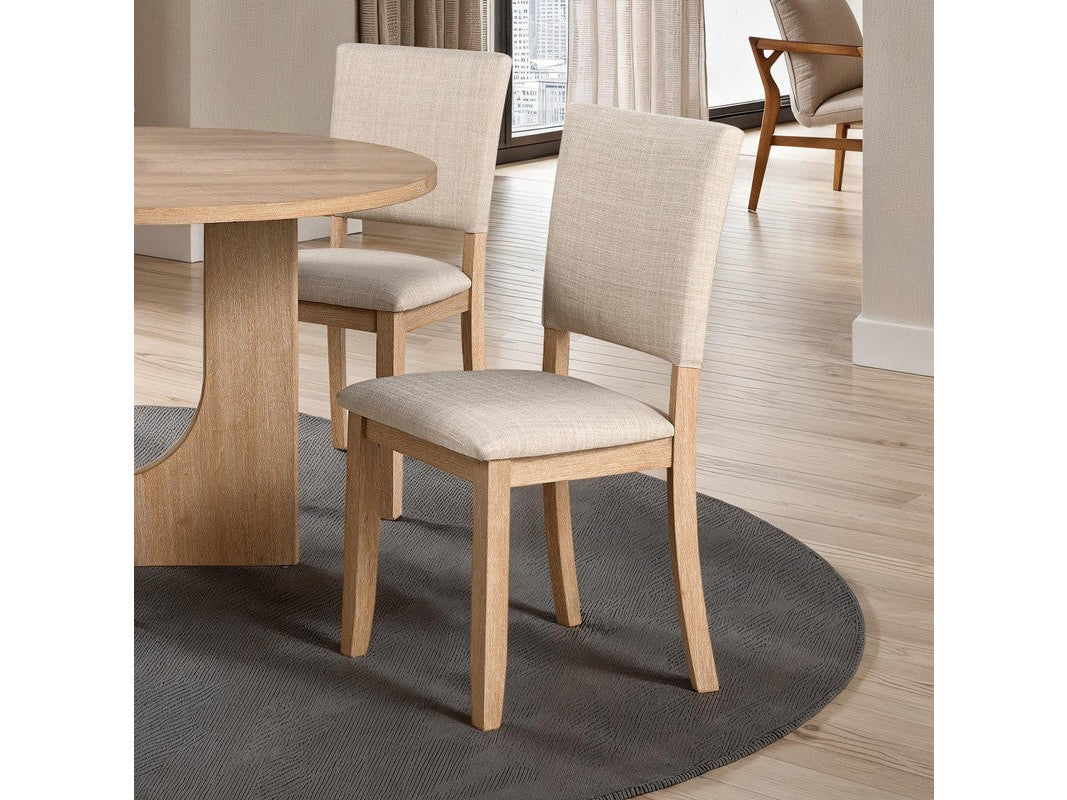 Oberto Natural Side Chair (Set of 4) - Ornate Home