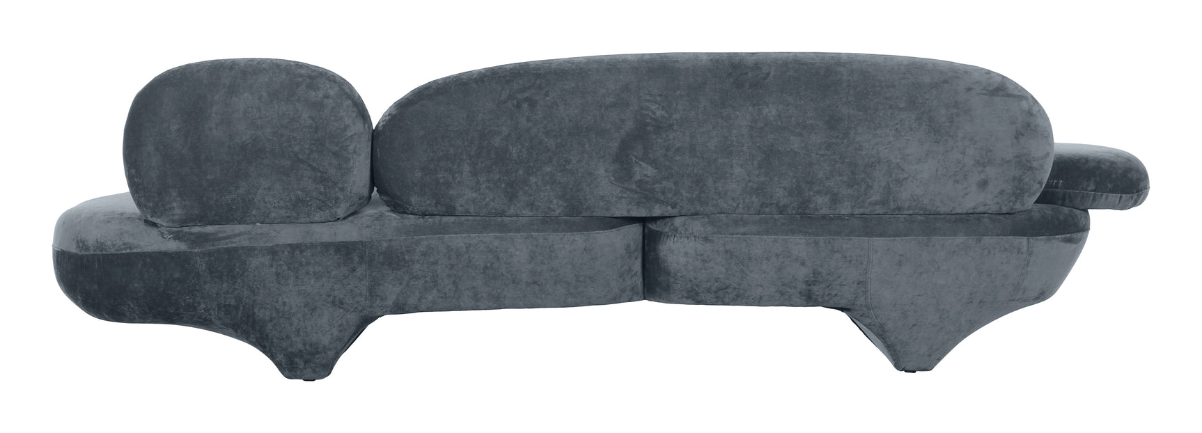Oblak Storm Gray Sofa - Ornate Home