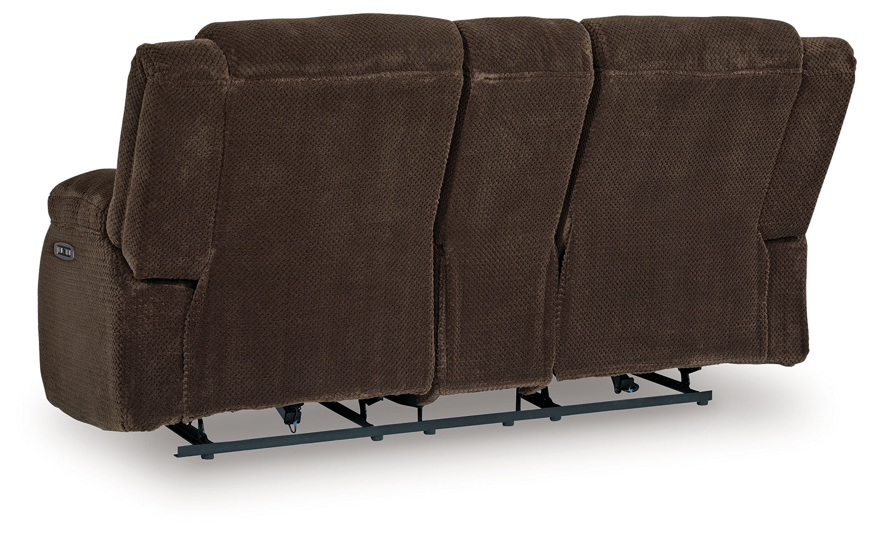 Observation Chocolate Power Reclining Sofa and Loveseat - Ornate Home
