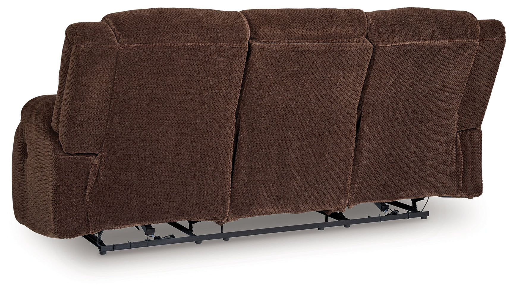 Observation Chocolate Power Reclining Sofa w/Drop Down Table (Online Special Price) - Ornate Home