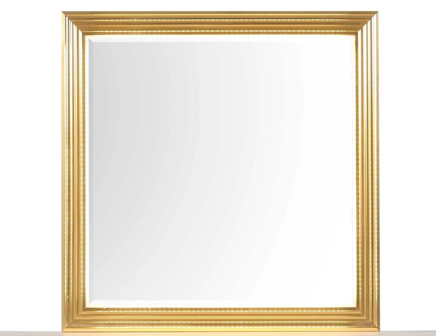 Obsession White & Gold Queen Bedroom Set / 5pc - Ornate Home