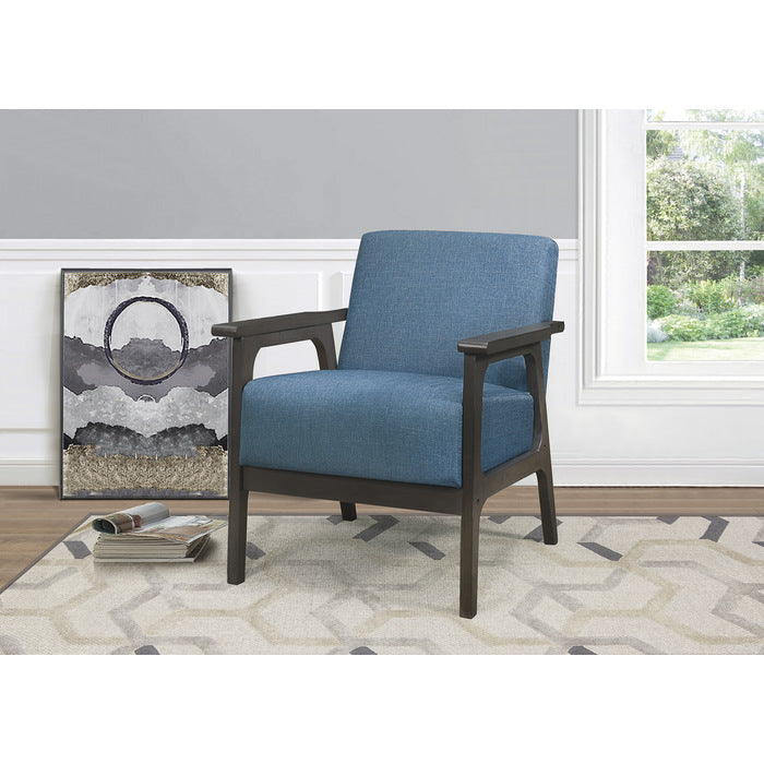 Ocala Blue Accent Chair - Ornate Home