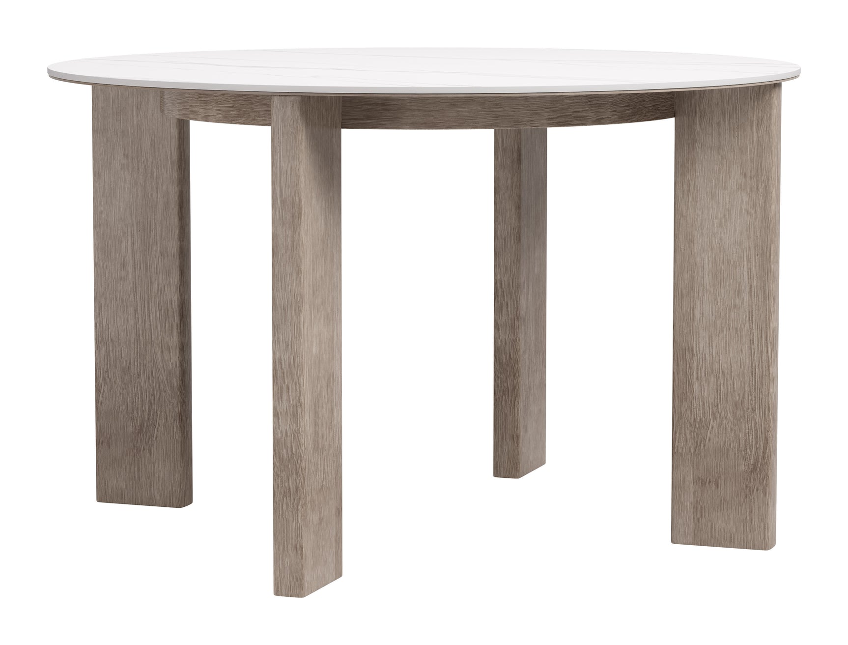 Oceanveil White Round Dining Table