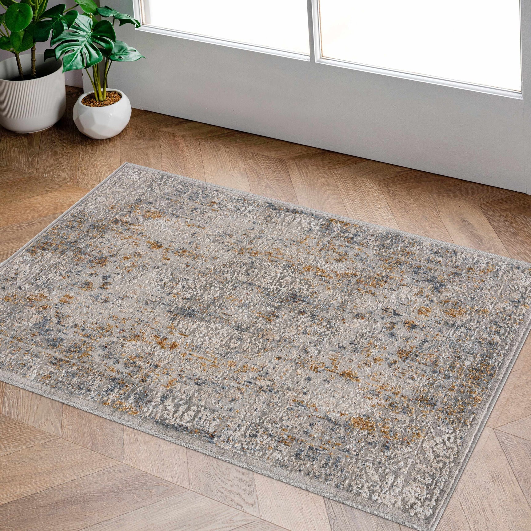 Ochlock Textured Luxe Area Rug - Ornate Home