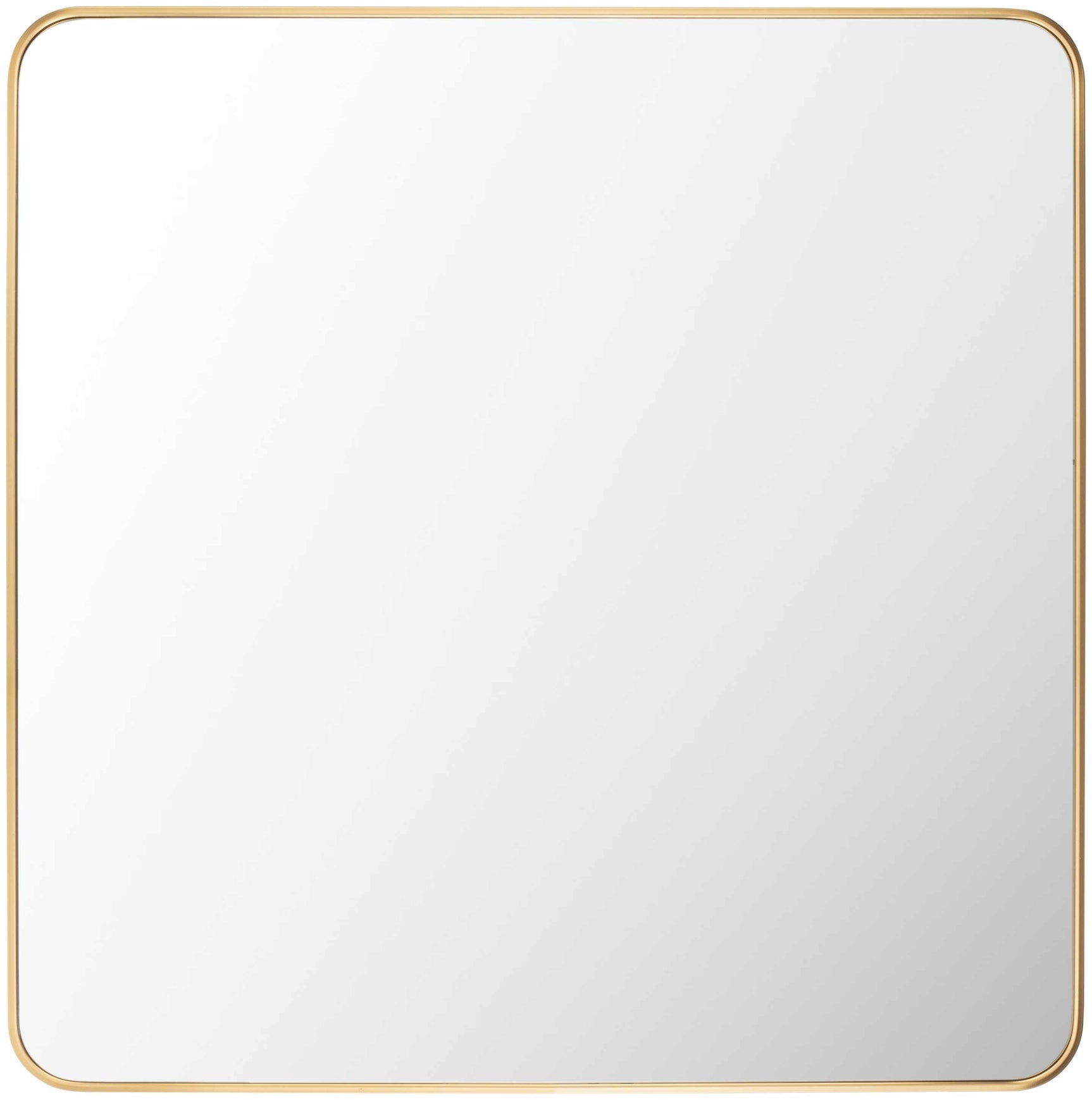 Ockenfels Modern Arched Gold Wall Mirror - Ornate Home