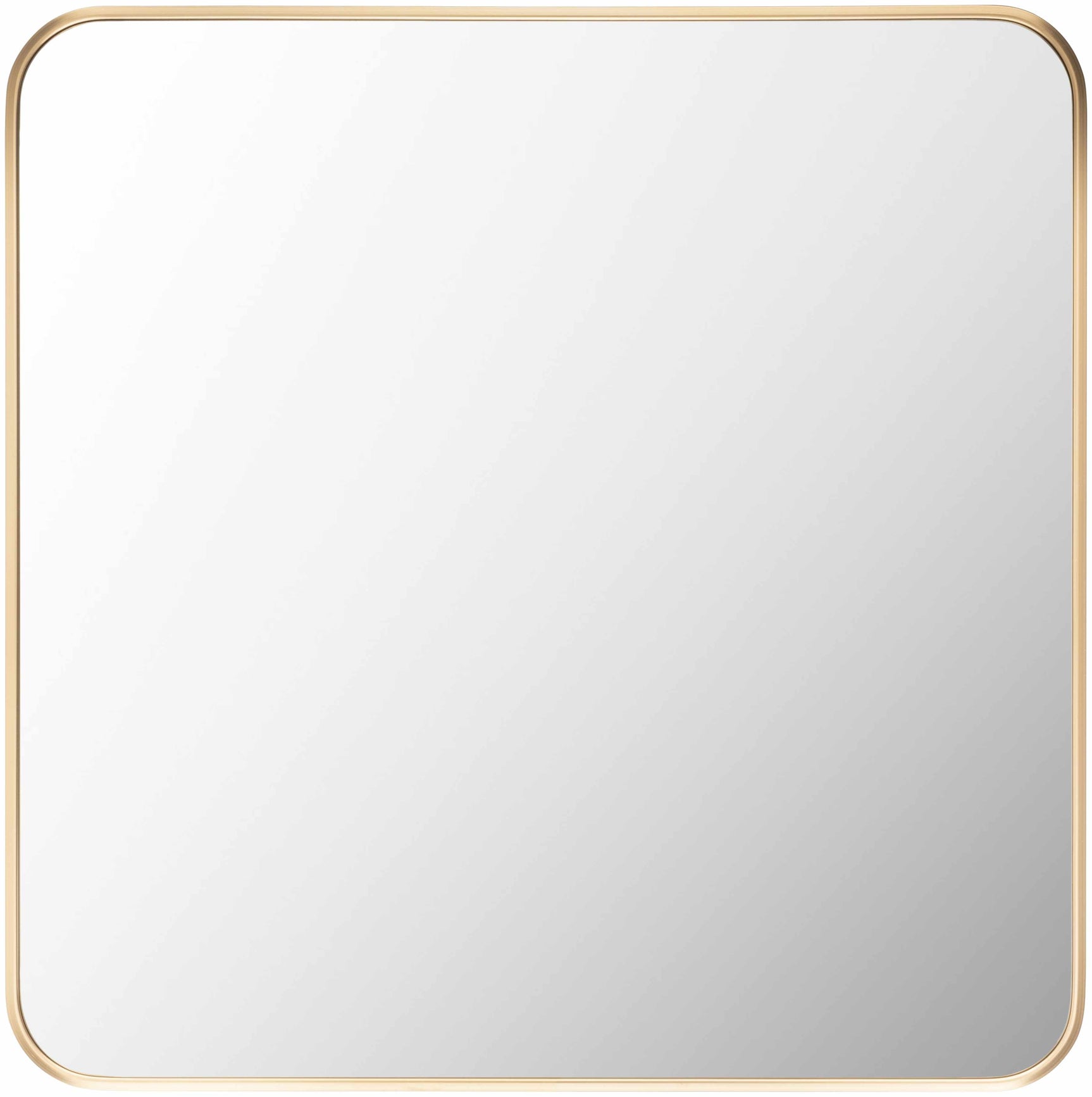 Ockenfels Modern Arched Gold Wall Mirror - Ornate Home