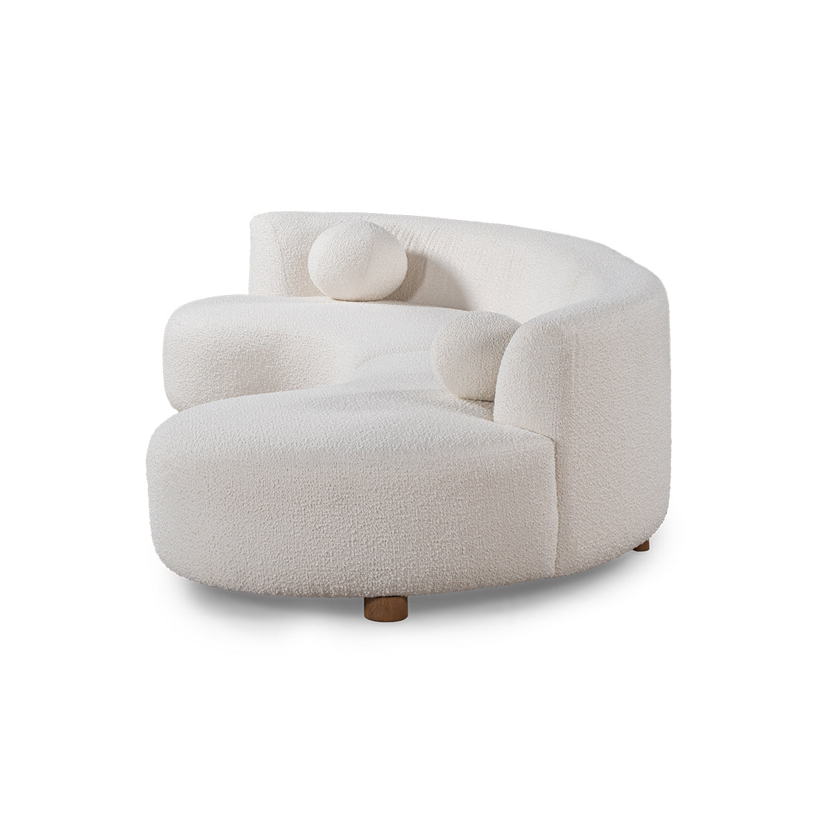 Octavia Ivory Sectional - Ornate Home