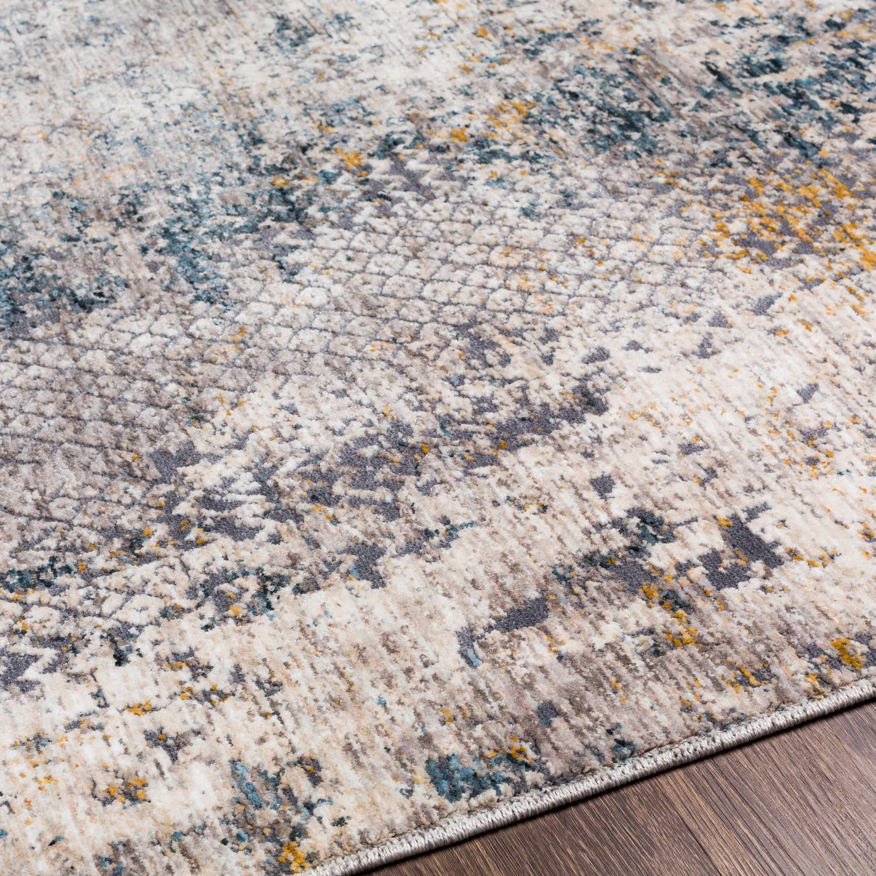Odell Abstract Luxe Fringe Rug - Clearance - Ornate Home