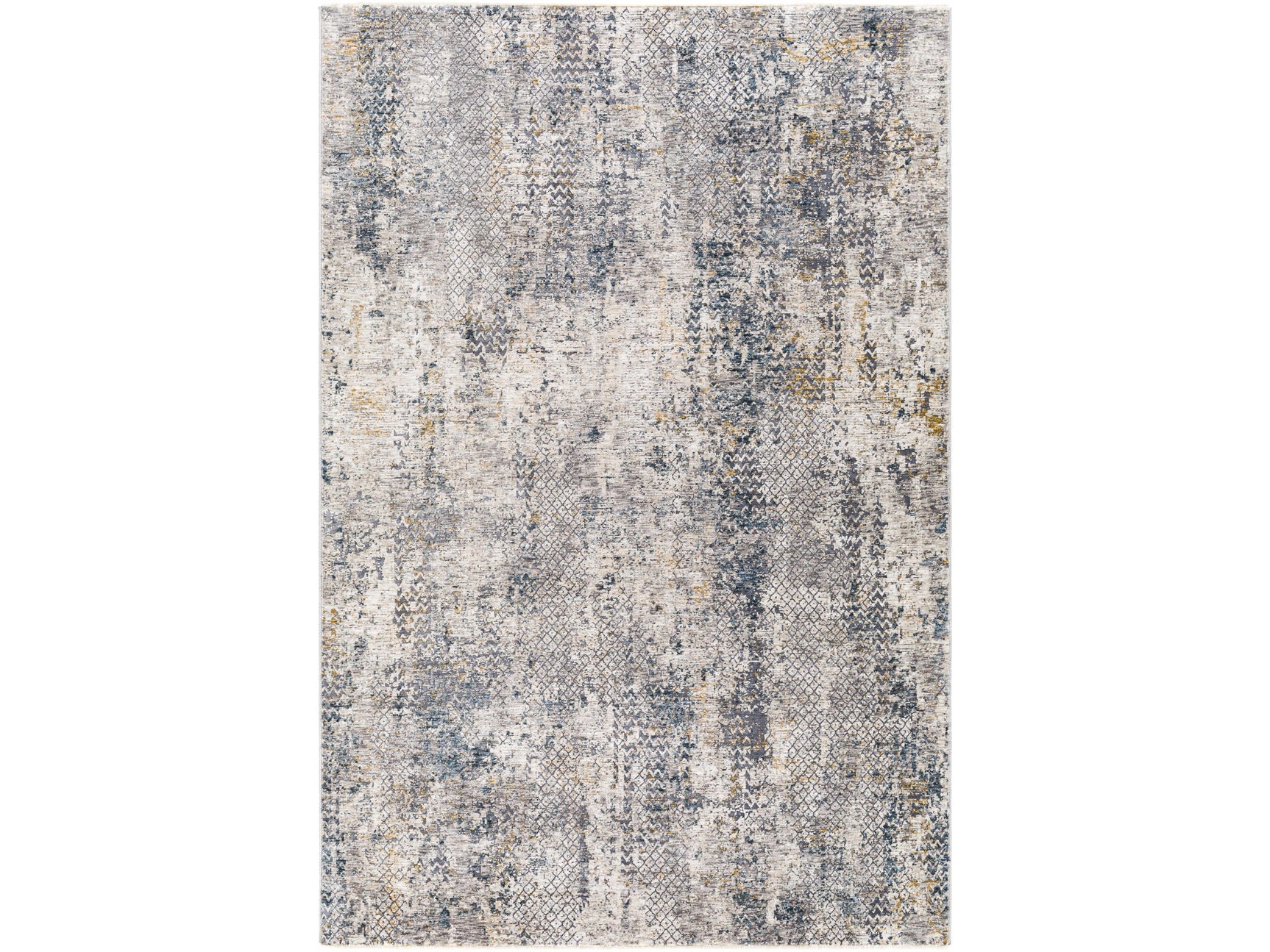 Odell Abstract Luxe Fringe Rug - Ornate Home