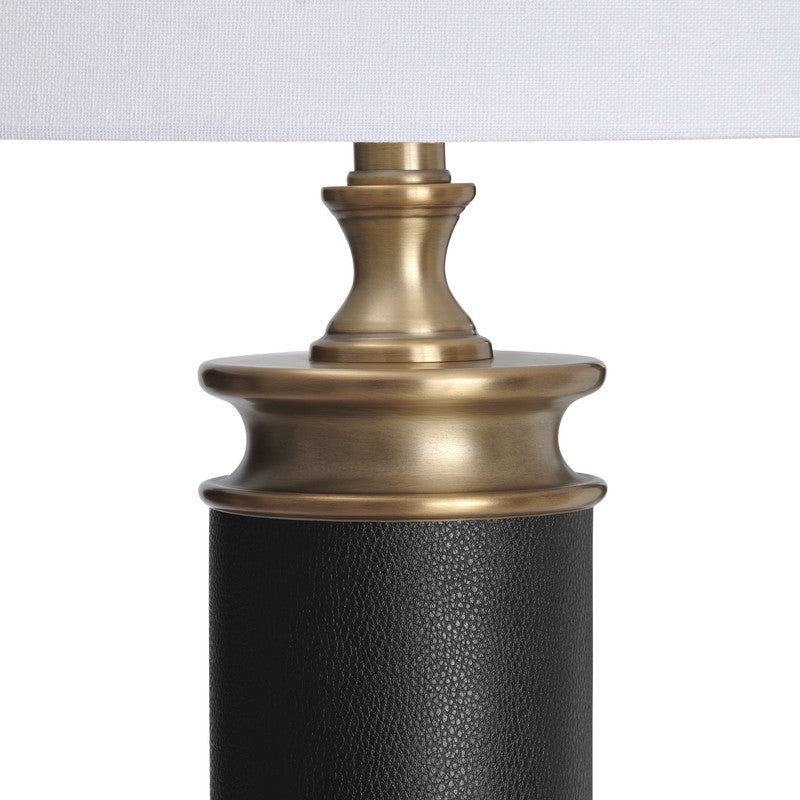 Odessa Black/Gold Table Lamp (Set of 2) - Ornate Home