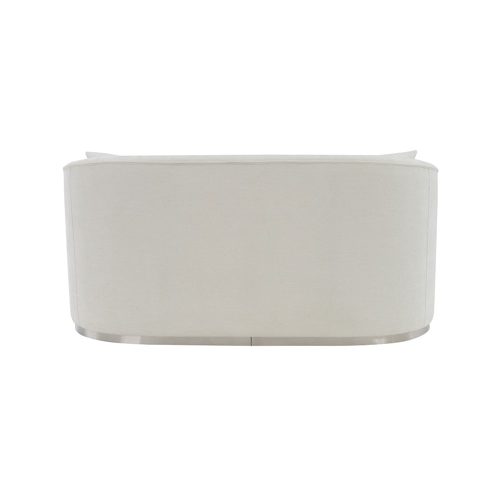 Odette Beige Loveseat W/2 Pillows - Ornate Home