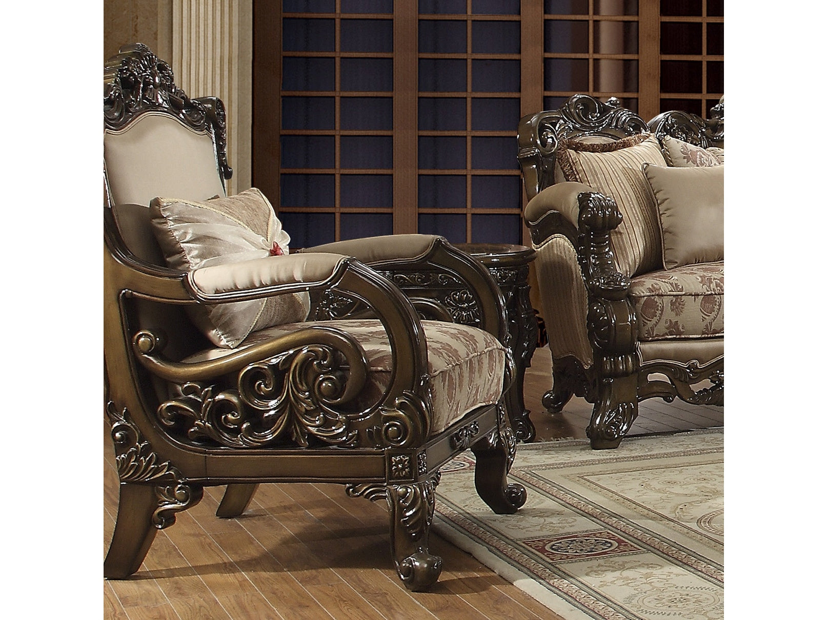 Odyssey Bronze Chair / HD-2658 - Ornate Home