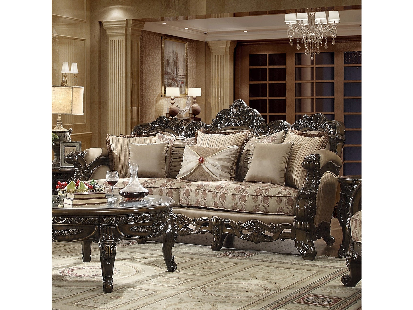 Odyssey Bronze Sofa / HD-2658 - Ornate Home