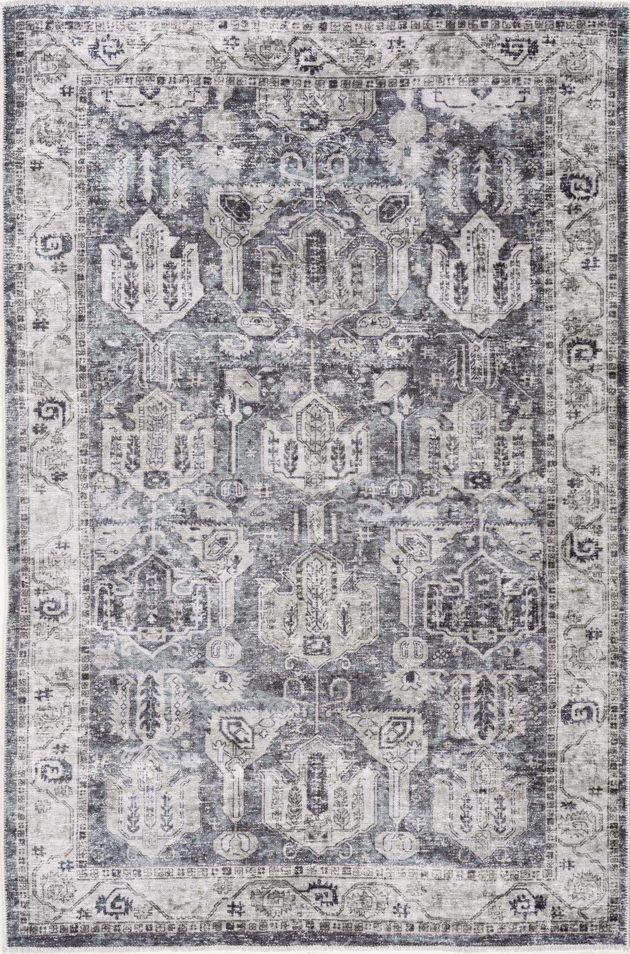 Off White Holi-4602 Washable Area Rug - Clearance - Ornate Home
