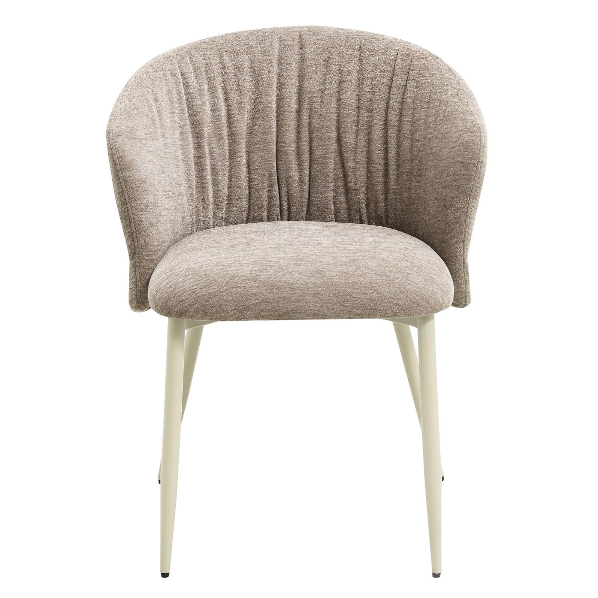 Ogin Dark Beige/Natual Arm Chair (Set of 2) - Ornate Home