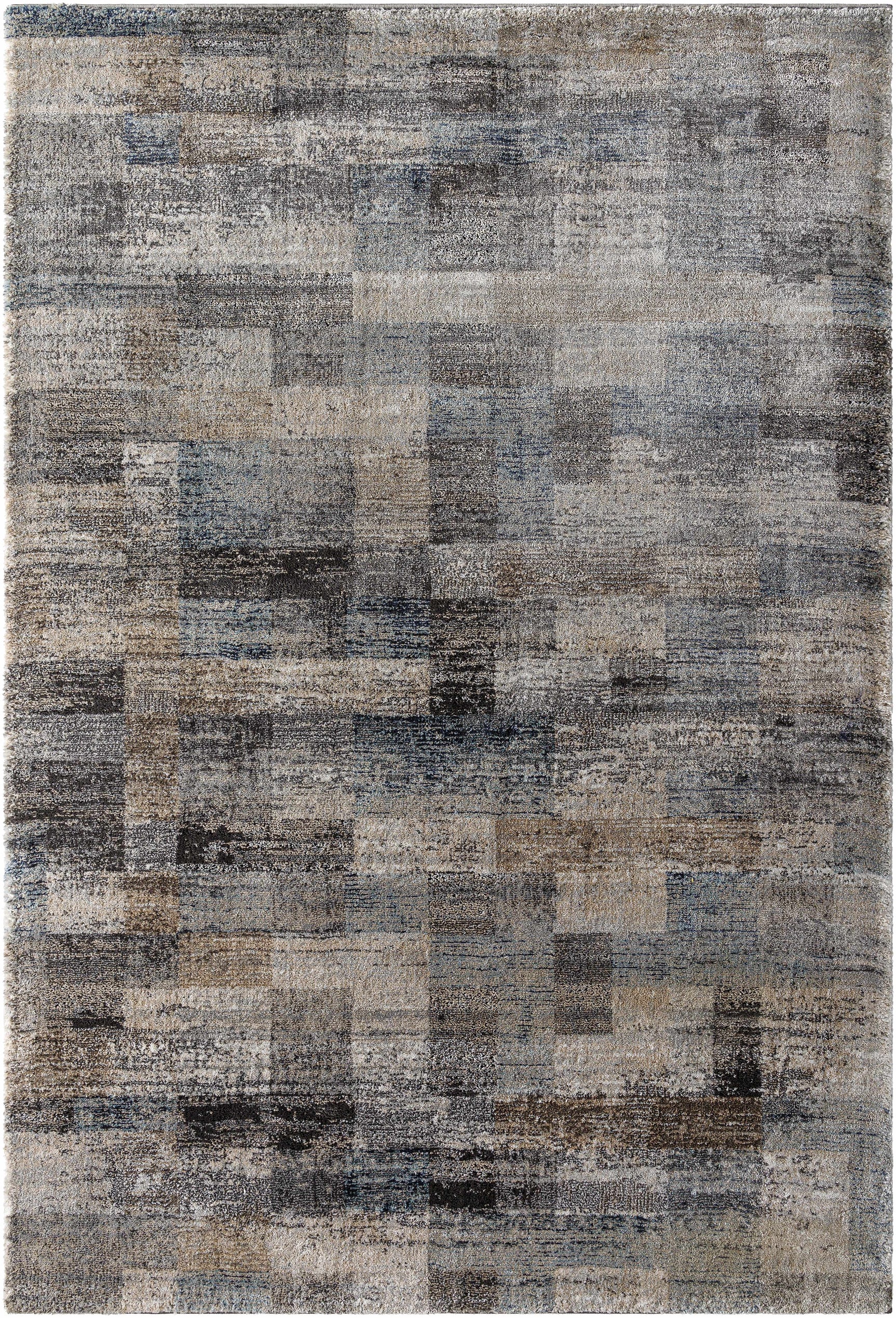 Ohtli Mosaic Luxe Thick Area Rug - Ornate Home