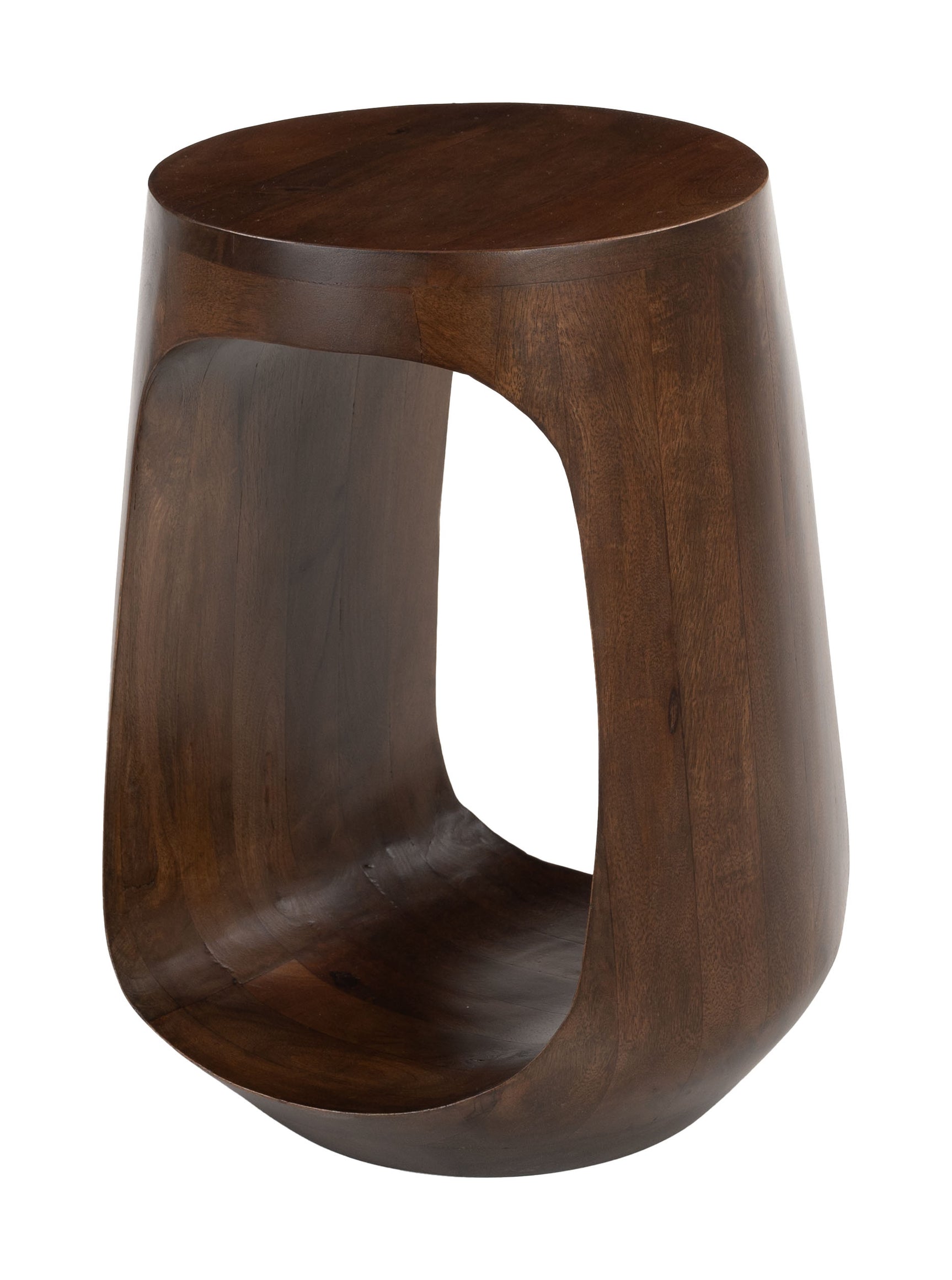 Okno Walnut Side Table - Ornate Home