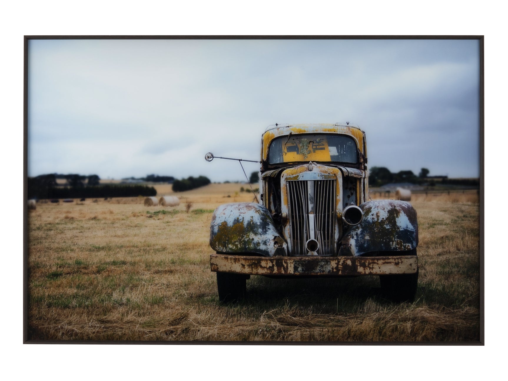 Oldie But Goodie Yellow/Brown Wall Art