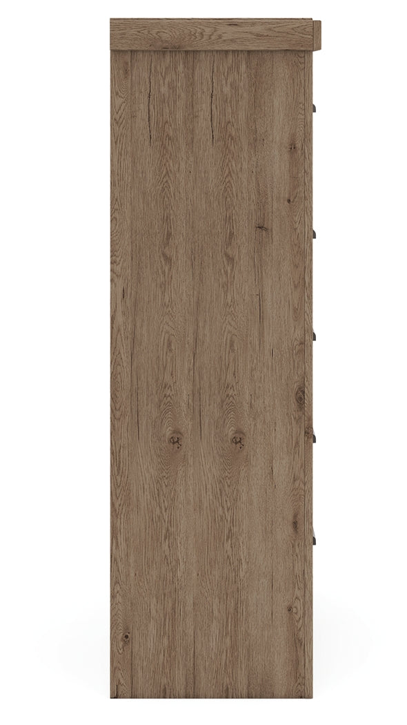 Oliandon Light Brown Chest of Drawers - Ornate Home