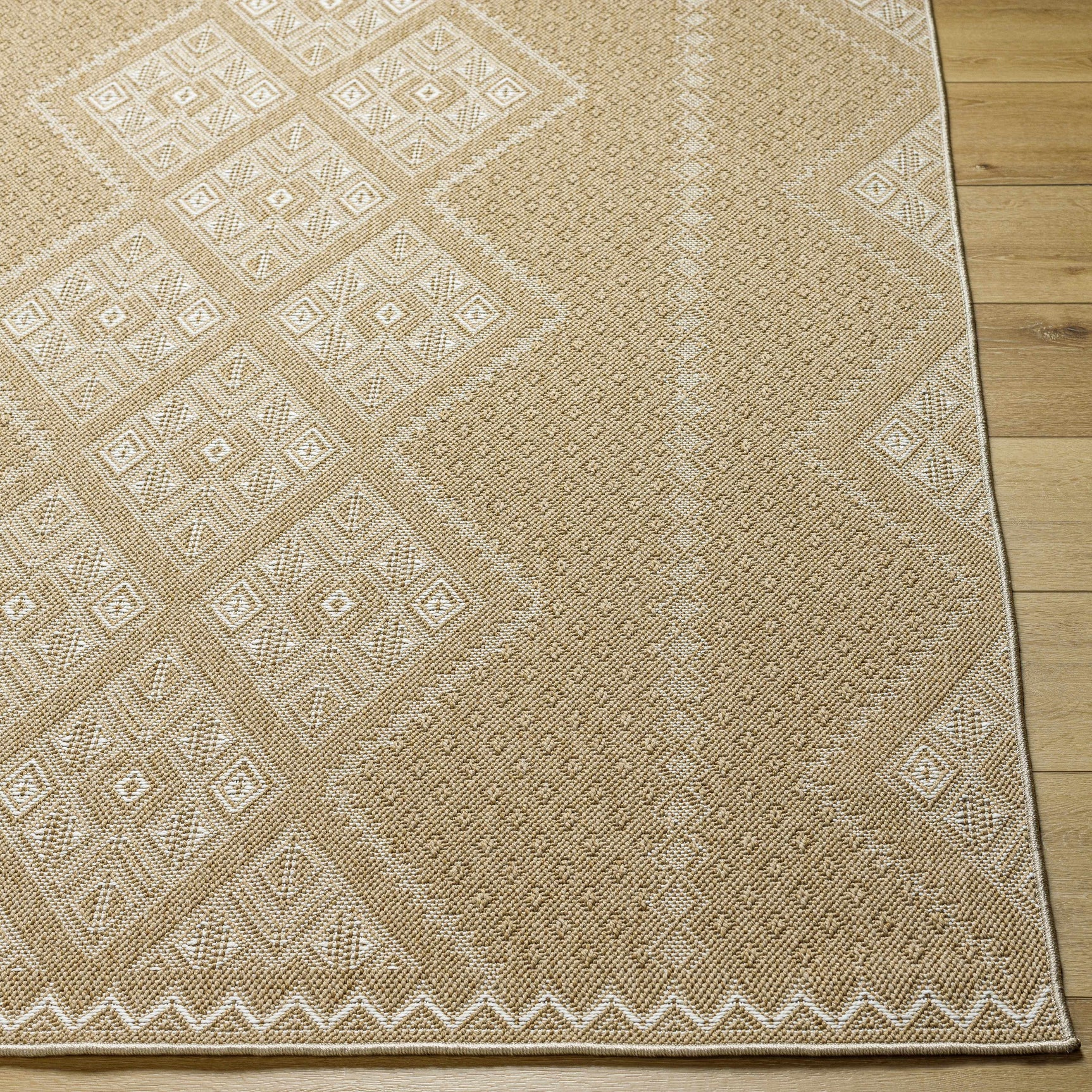 Olina Flatweave Faux Jute Outdoor Rug - Ornate Home