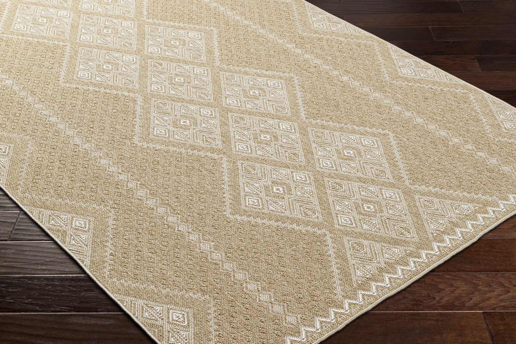 Olina Flatweave Faux Jute Outdoor Rug - Ornate Home