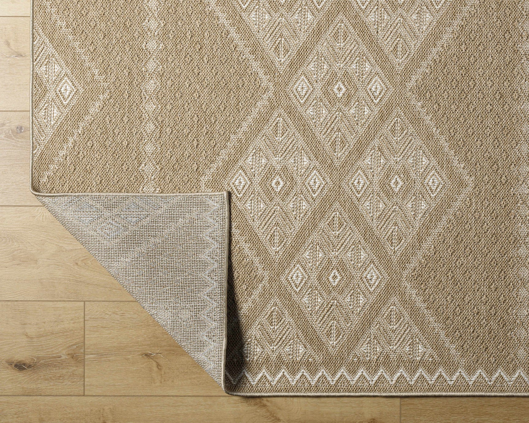 Olina Flatweave Faux Jute Outdoor Rug - Ornate Home
