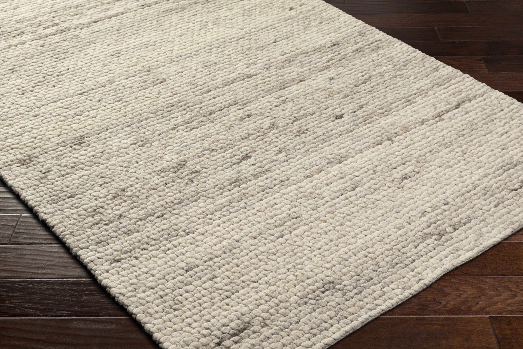 Olisa Beige Wool Area Rug - Ornate Home
