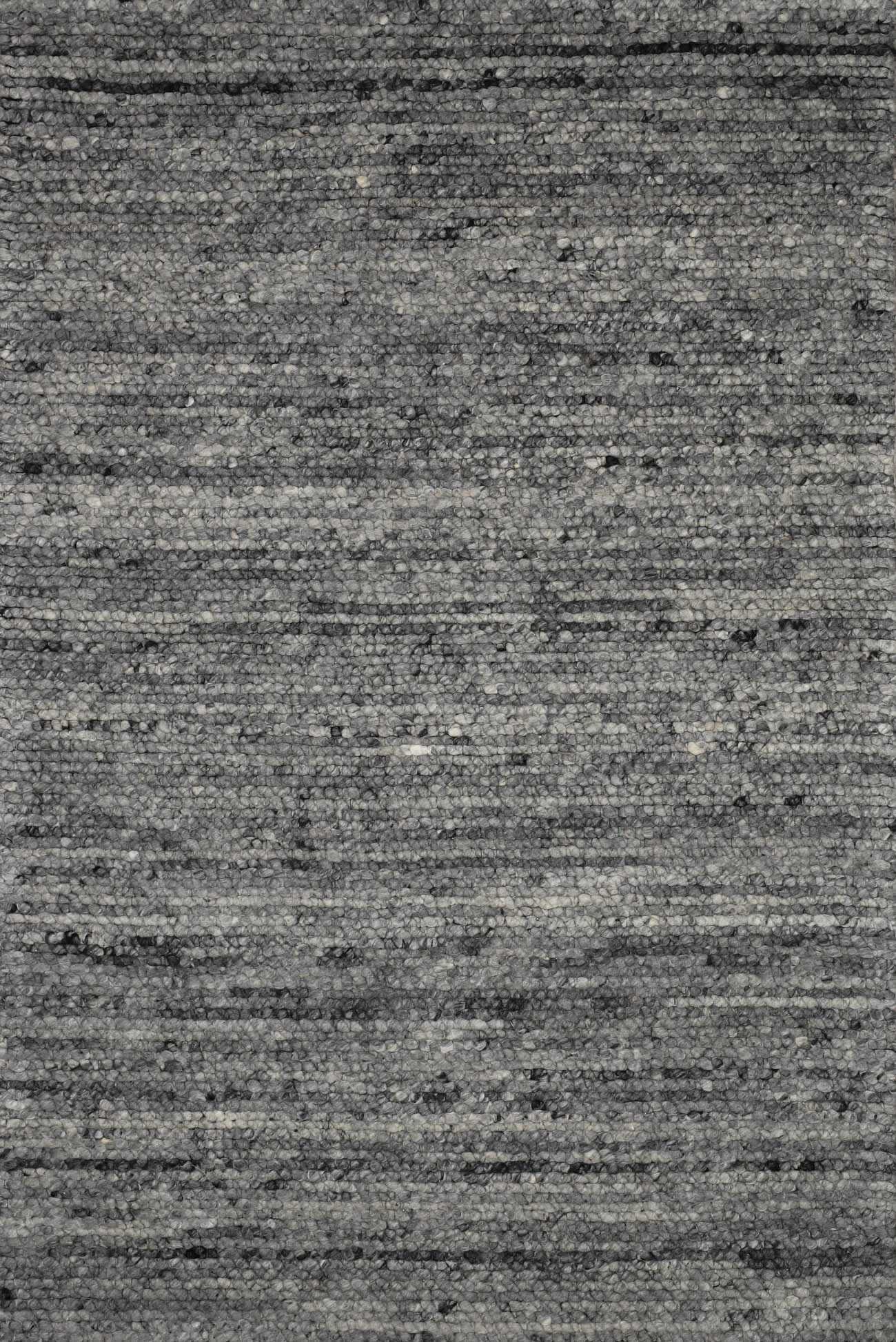 Olisa Charcoal Wool Area Rug - Ornate Home