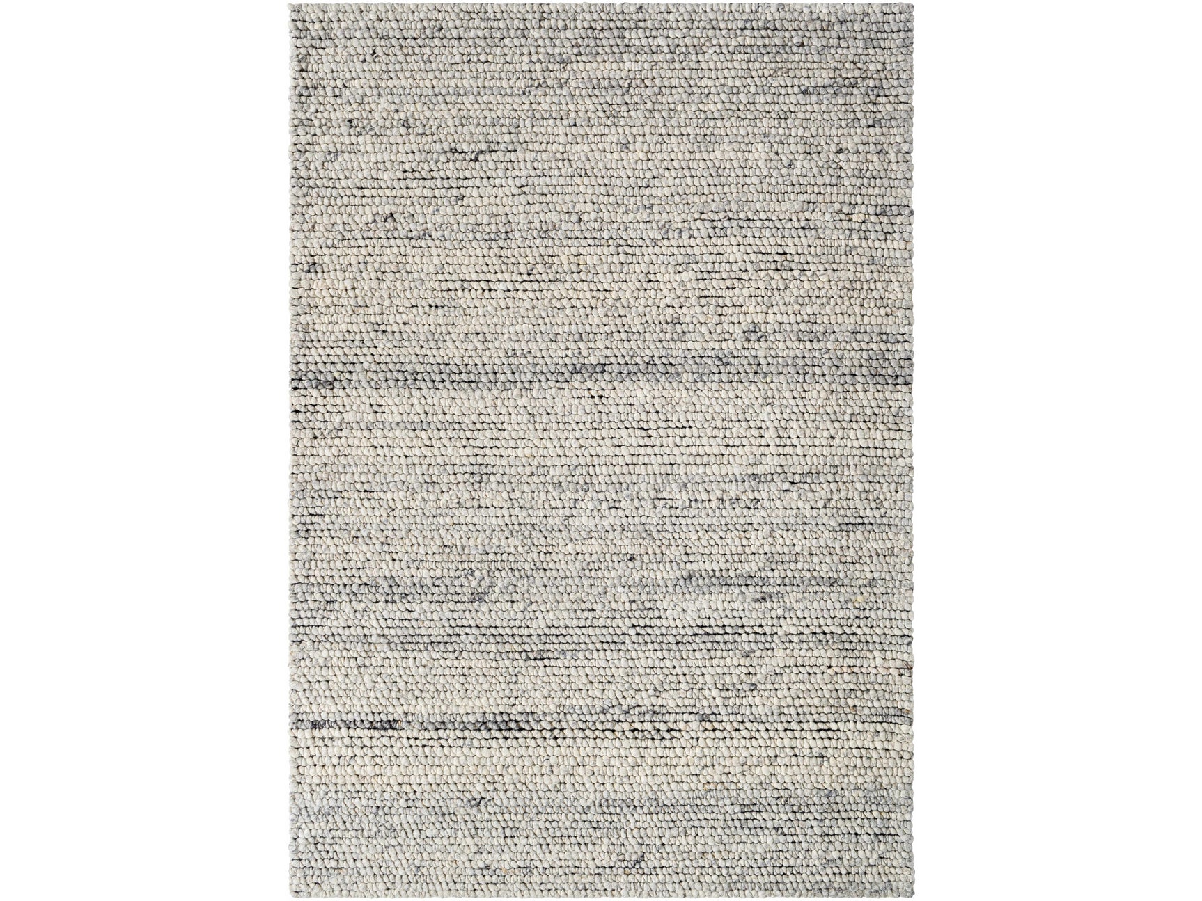Olisa Cream & Gray Wool Area Rug - Ornate Home
