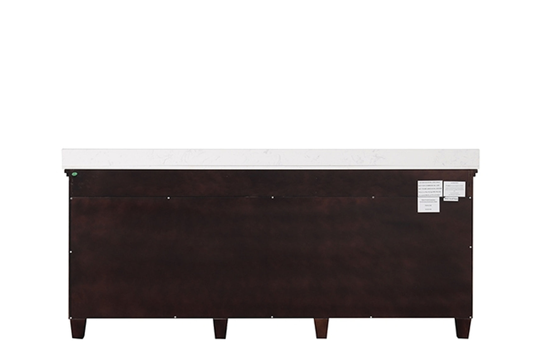 Oliva White/Espresso Vanity Set - Ornate Home