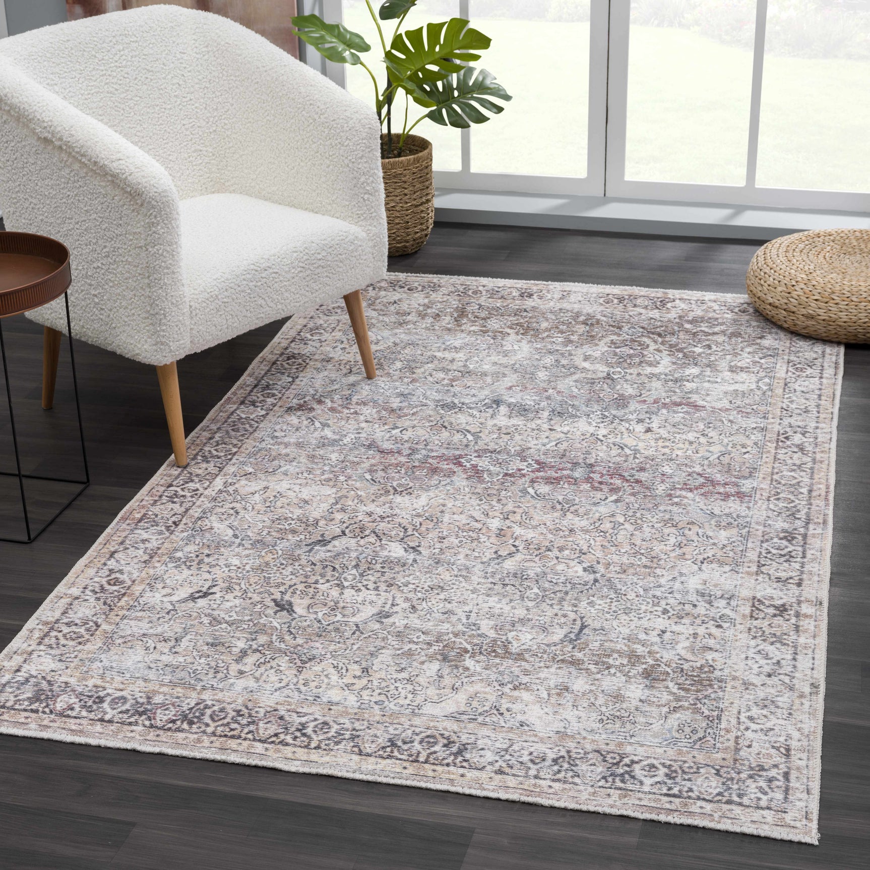 Olive Holi-2304 Washable Area Rug - Ornate Home