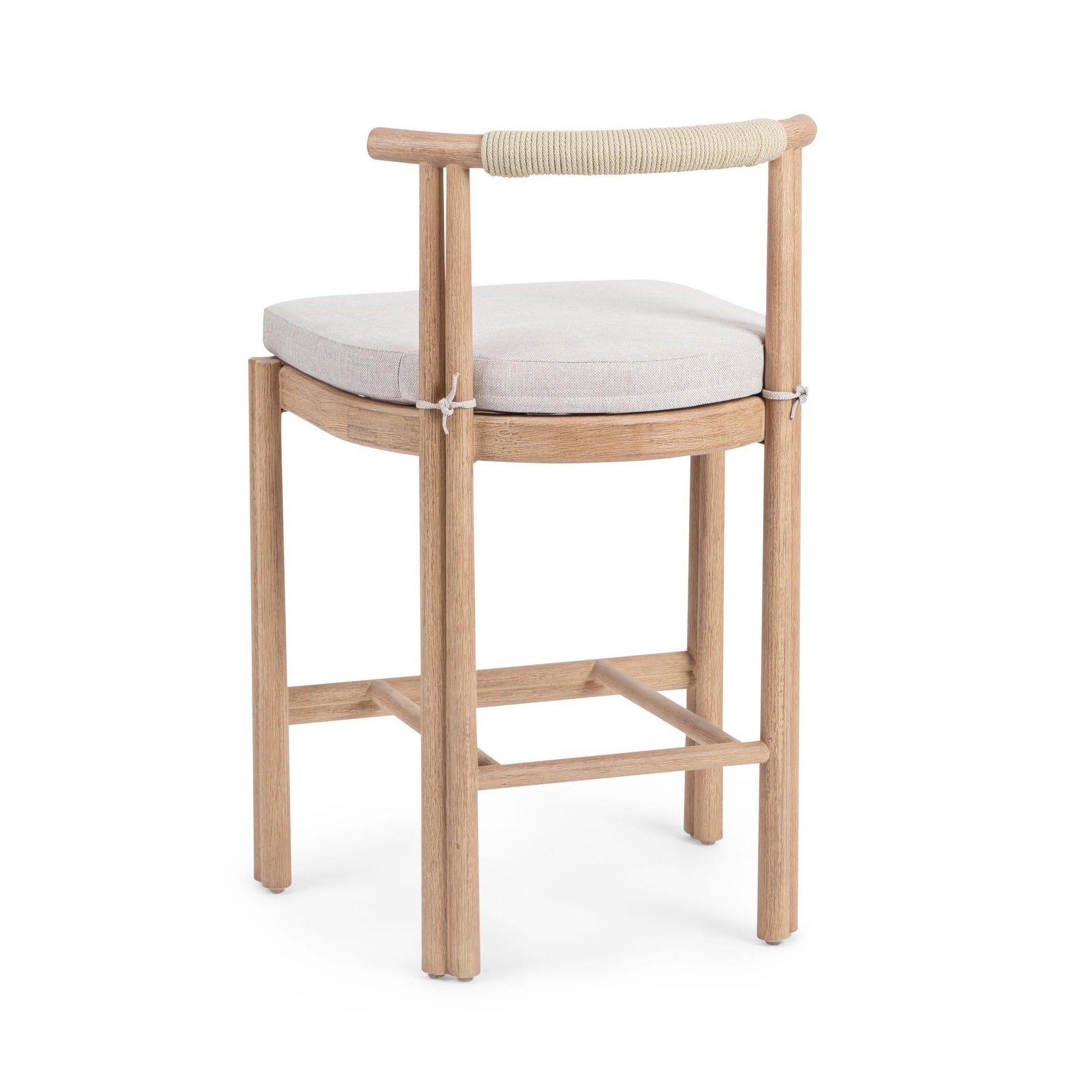 Oliver Brown Outdoor Armless Counter Stool - Ornate Home