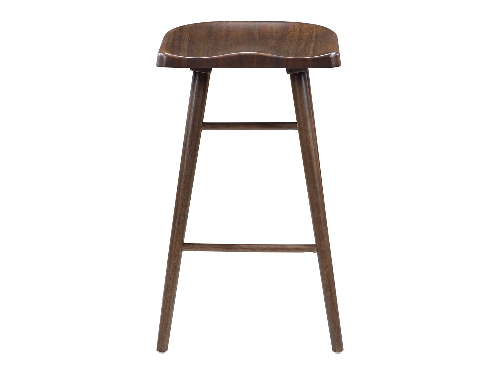 Oliver Brown Pub Height Stool - Ornate Home