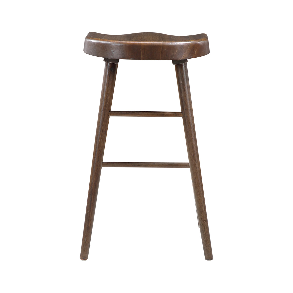 Oliver Brown Pub Height Stool - Ornate Home