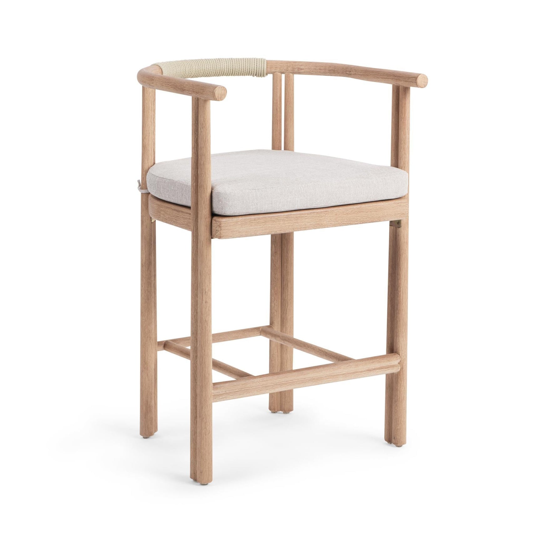 Oliver Butterscotch Outdoor Counter Stool - Ornate Home