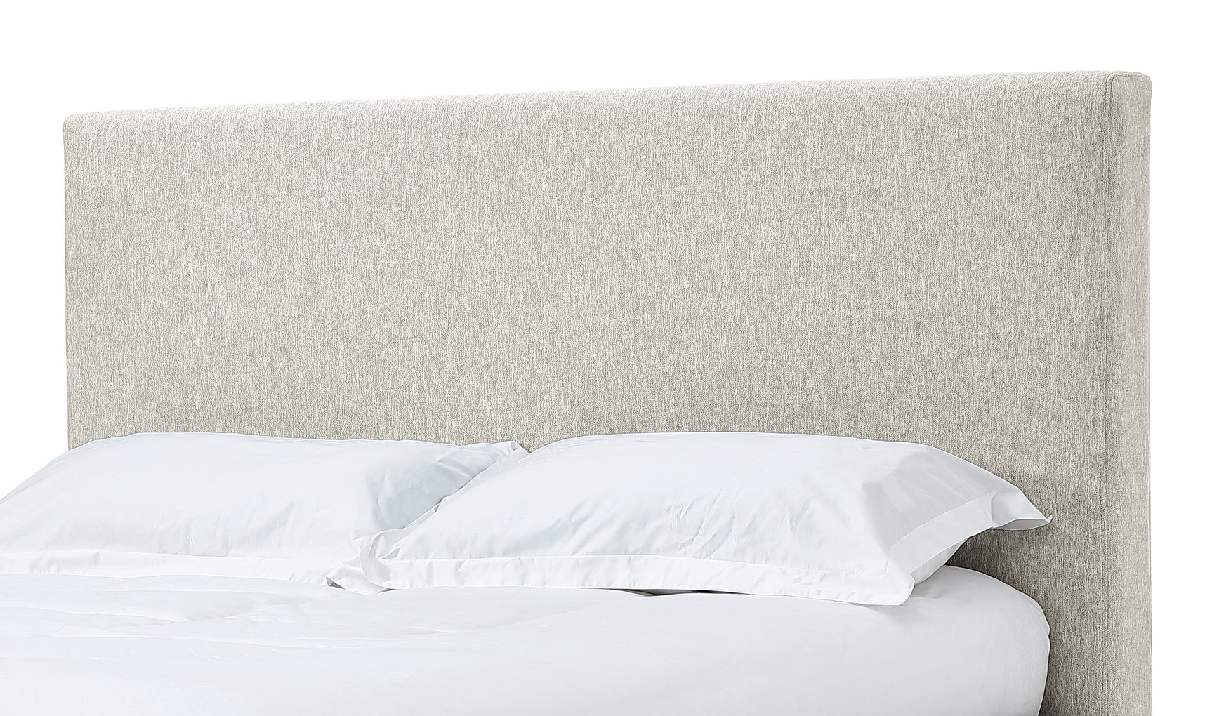Olivia Upholstered Headboard in Ivory - Ornate Home