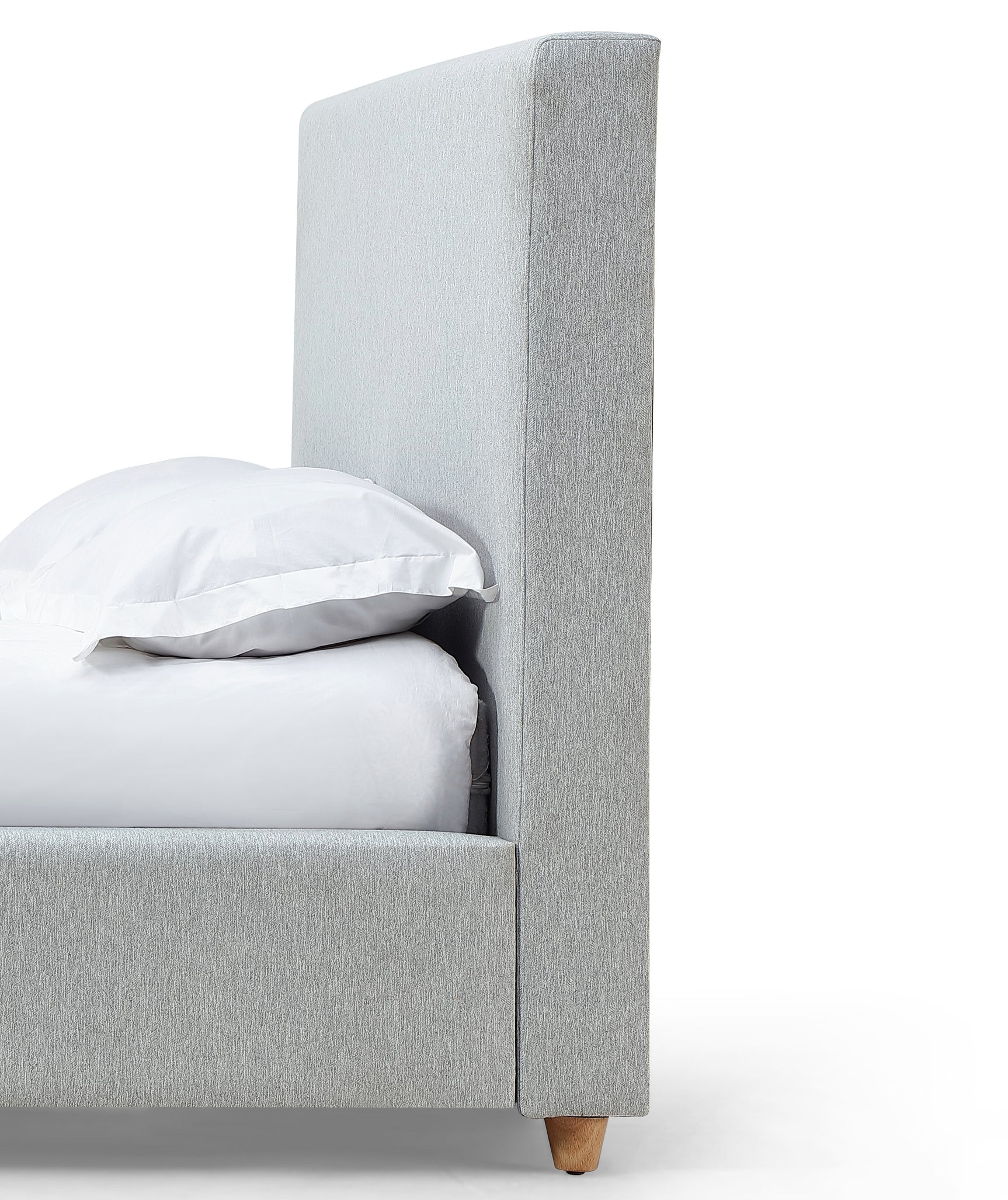 Olivia Upholstered Headboard in Linen (81"W) - Ornate Home