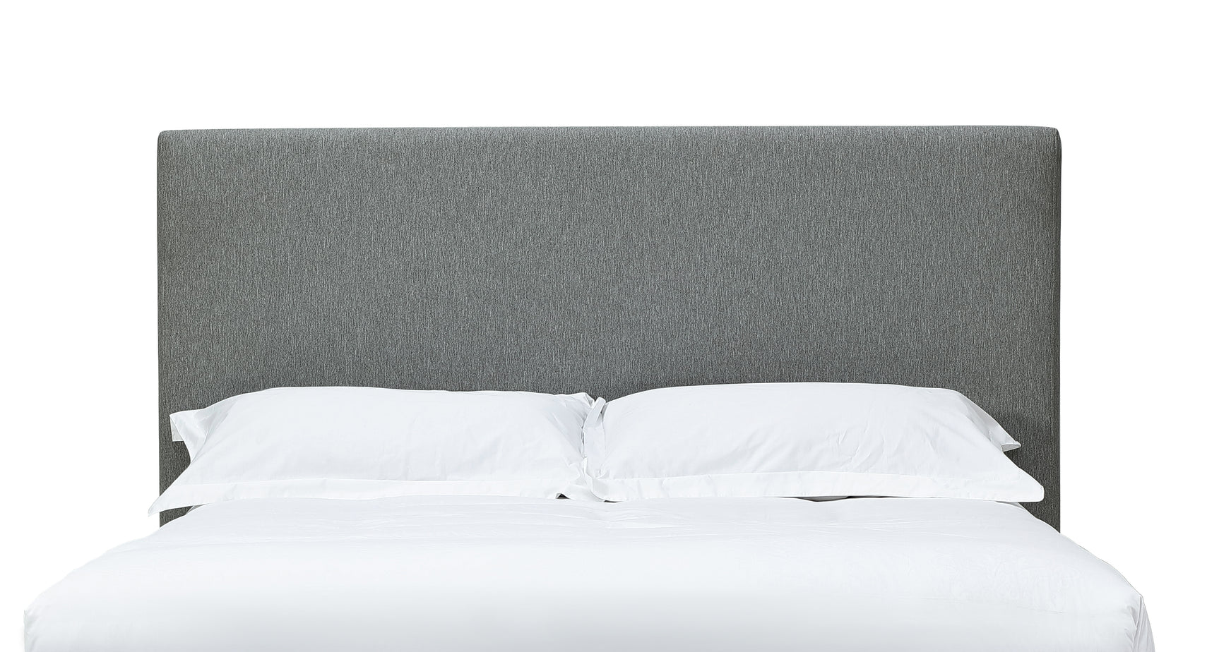 Olivia Upholstered Headboard in Pewter (69"W) - Ornate Home