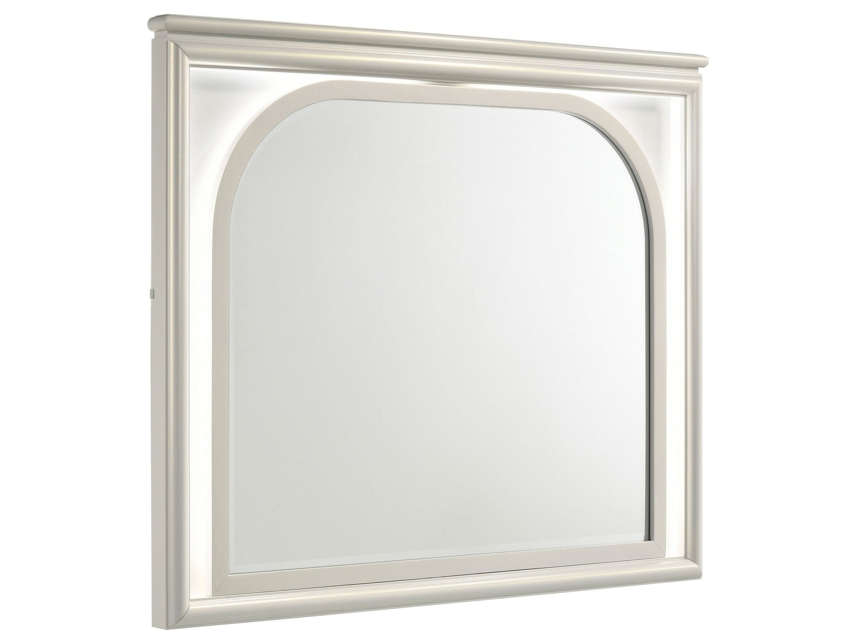 Olivia White Dresser Mirror - Ornate Home