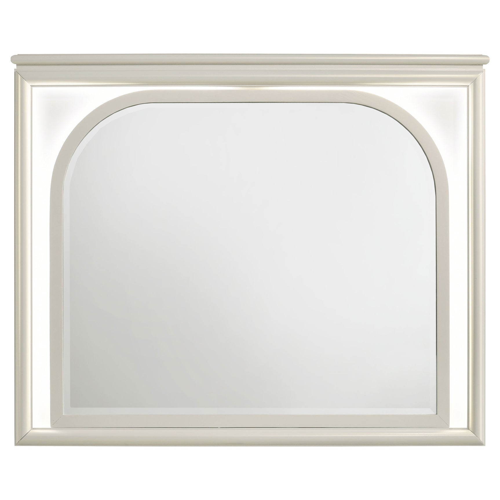 Olivia White Dresser Mirror - Ornate Home